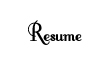 Resume